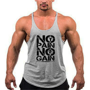 Brand Gym Stringer Tank Top Men Bodybuilding Clothing - Boaties Collective