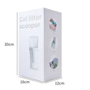 Hollow Plastic Cat Litter Scoop for Pet Care - Boaties Collective