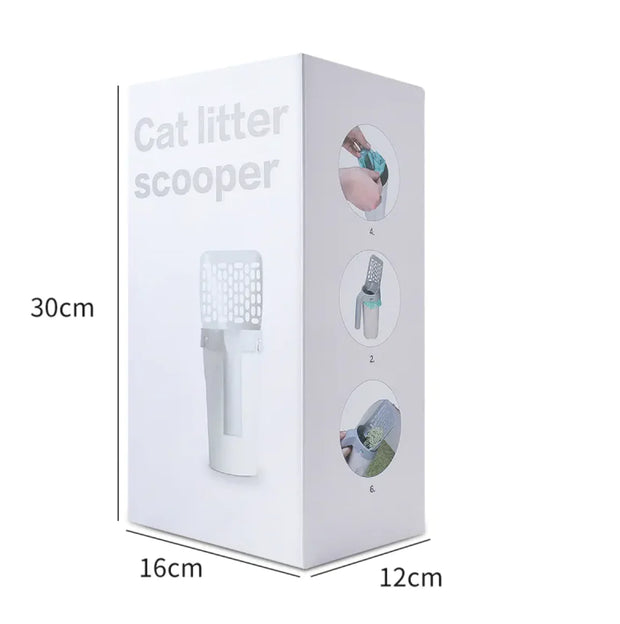 Hollow Plastic Cat Litter Scoop for Pet Care - Boaties Collective