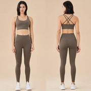 Seamless Yoga Set Gym Fitness Clothing Women Workout Set - Boaties Collective