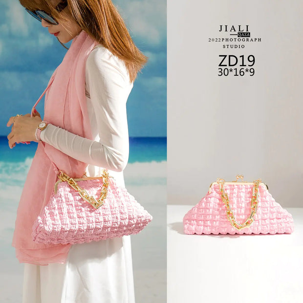 Ladies Pleated Handbags - Boaties Collective