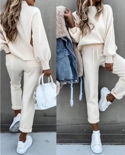 Casual Two-Piece Hoodie Set - Boaties Collective