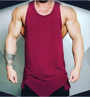 Men's Athletic Gym Fitness Tank Top - Solid Sleeveless Vest - Boaties Collective