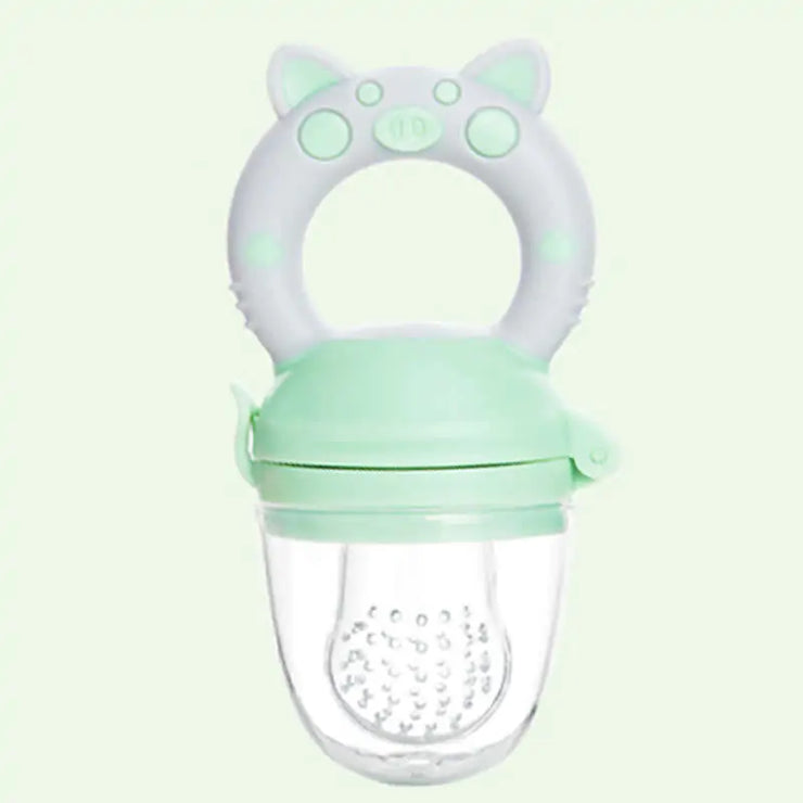 Silicone Teether & Fresh Food Feeder for Babies (3-12 Months) - Boaties Collective